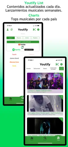 Screenshot 3 Youtify para Spotify Premium iphone