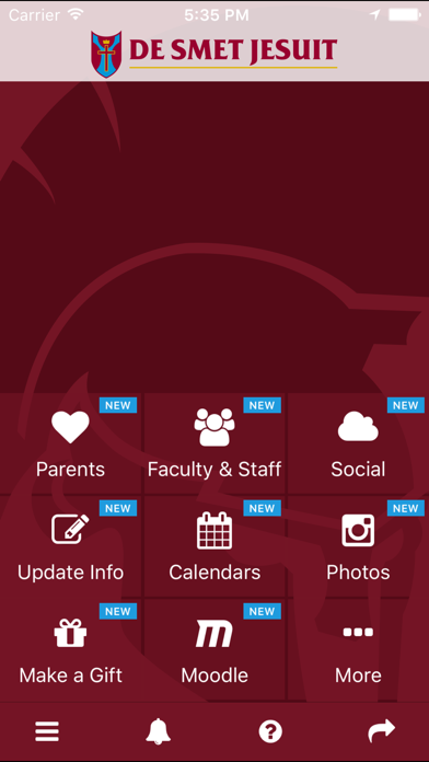 De Smet Jesuit MySparta Screenshot