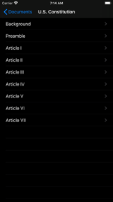 Patriot App (US Constitution) screenshot