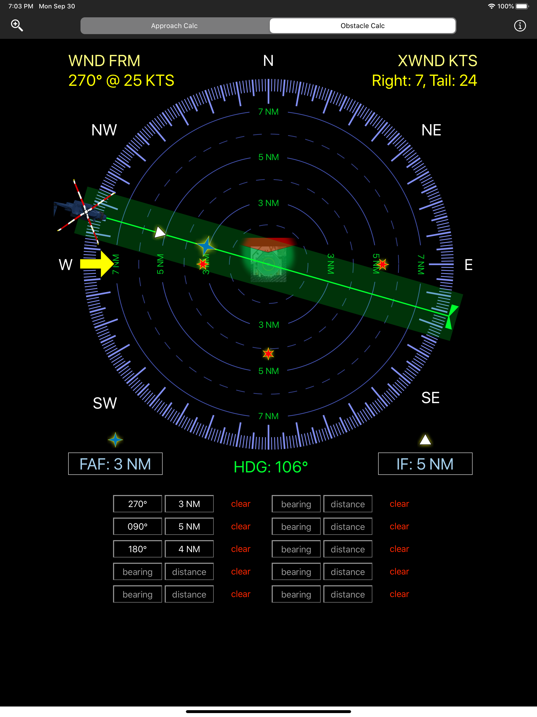 Offshore Safe Approach Calc screenshot 14