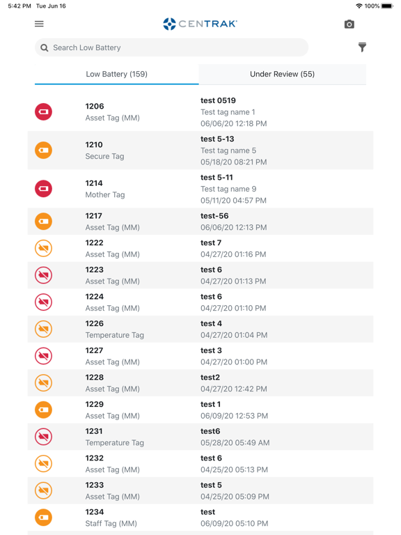 Screenshot #4 pour CenTrak Connect Pulse™ Mobile