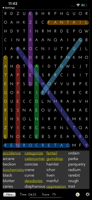 ‎Ultimate Word Search Pro Screenshot