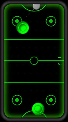 Air Hockey Black screenshot 1