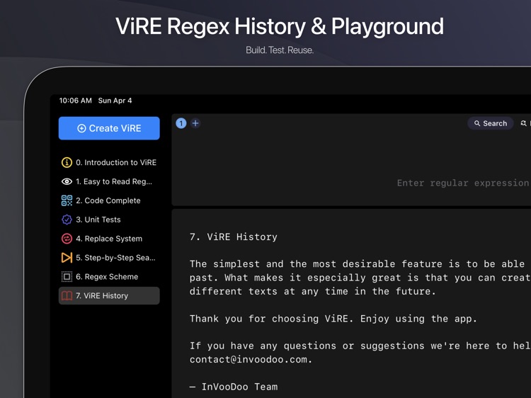 ViRE – Regex You Can Read screenshot-7