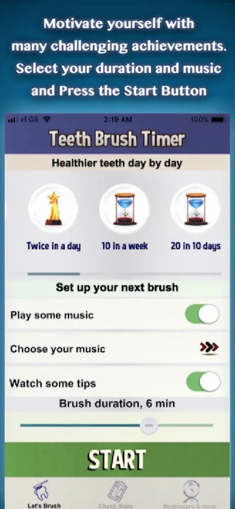 Teeth Brush Timer & Alarm
