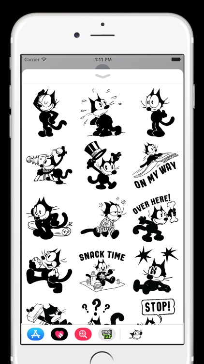 Felix the Cat Classic Stickers