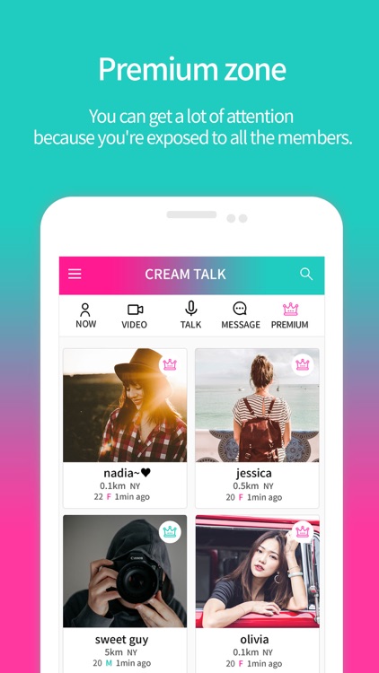 CreamTalk-meet with new people screenshot-4