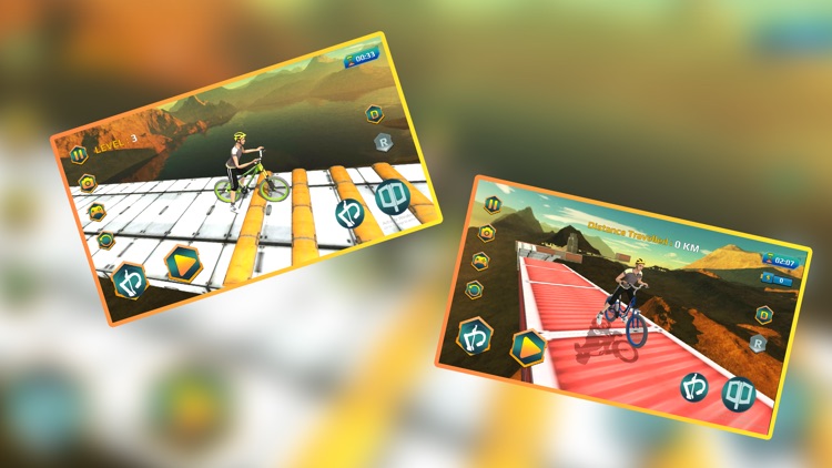 Imposible Crazy Bicycle Stunts screenshot-4