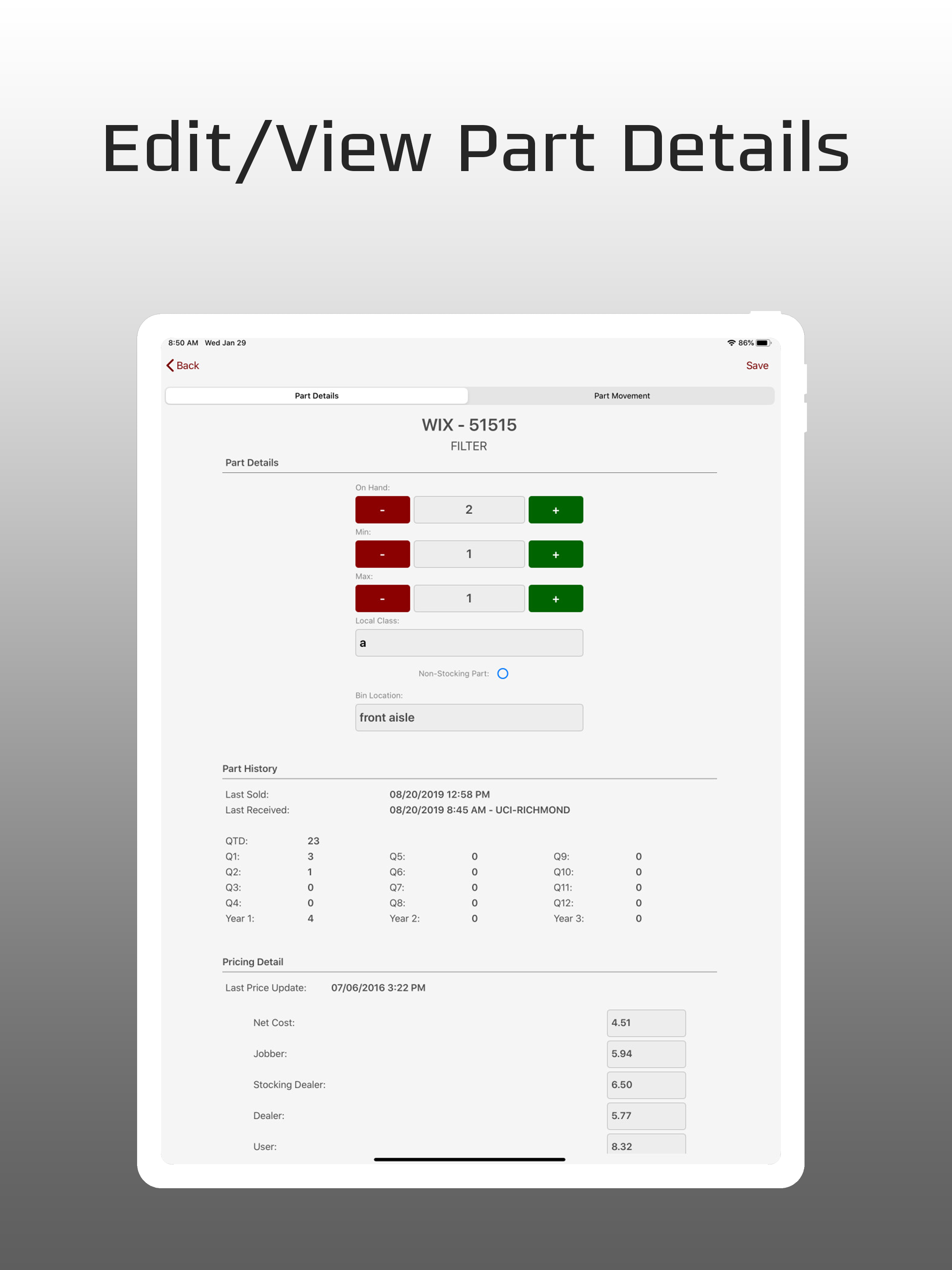 Positrak Pro Mobile screenshot 11