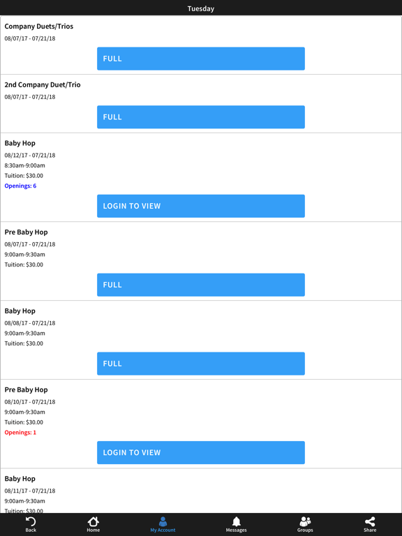 JDI Dance Company iPad screenshot 4 - Lifestyle app