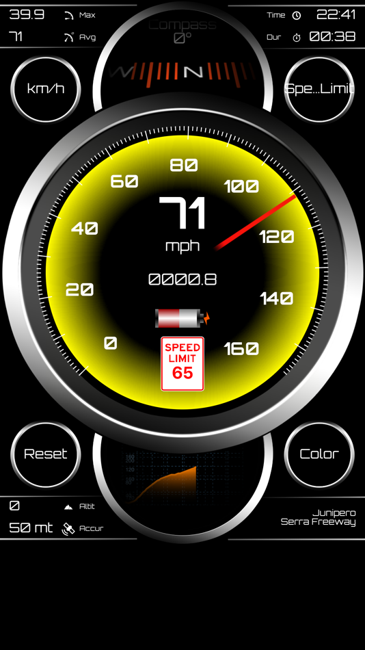 #4. Speedometer • (iOS) 由: UniCom Technology