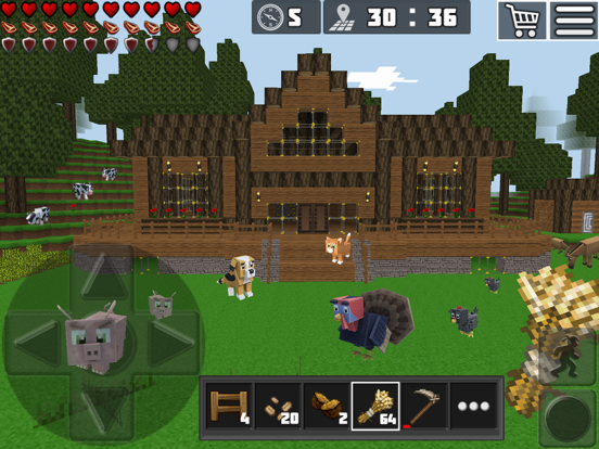 Screenshot #2 for World Craft: Mine & Build 3D