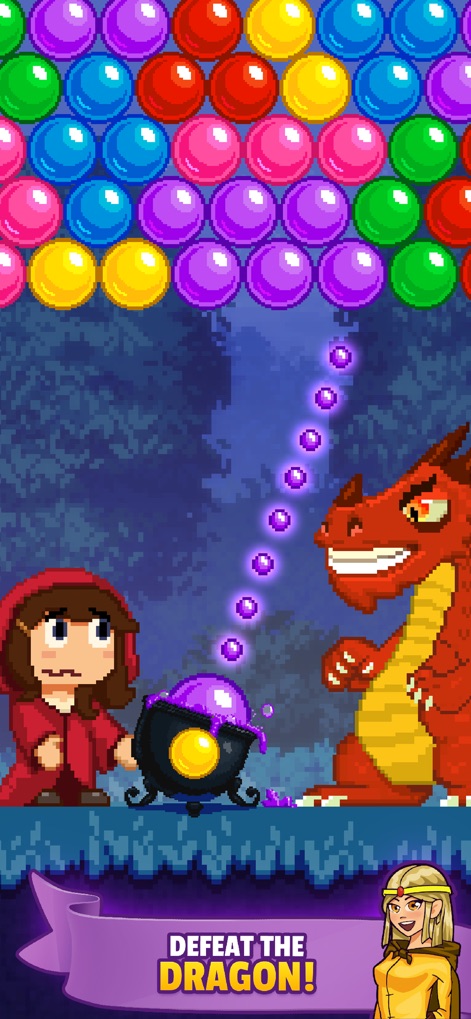 Witch Game - Bubble Pop Origin - Games App | MWM