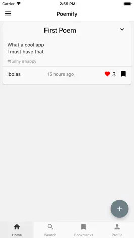 Game screenshot Poemify - Social Poetry mod apk