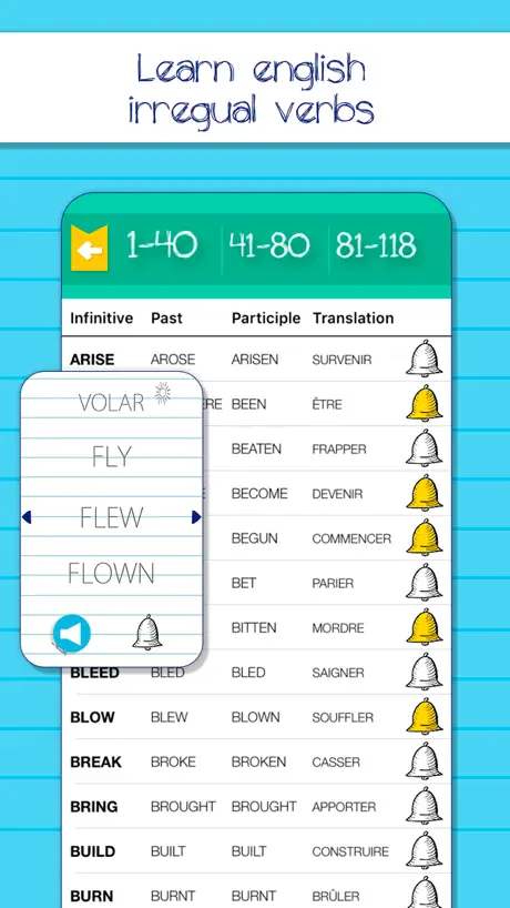 English - Irregular Verbs