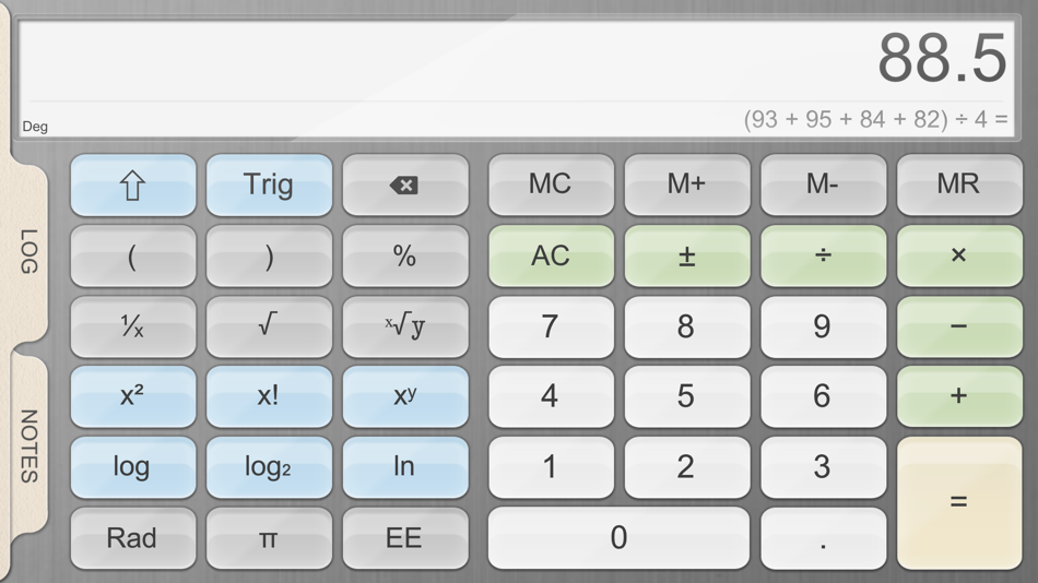 #1. Calculator! (iOS) By: 7th Gear