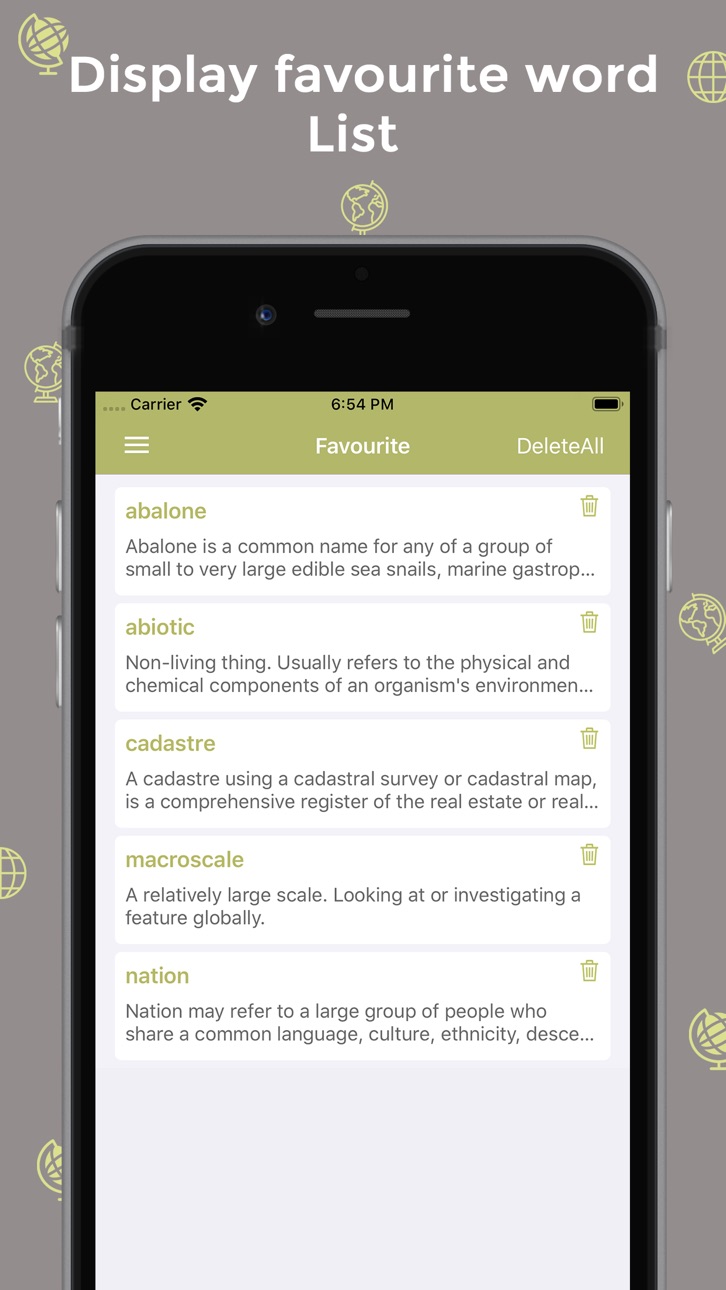iPhone screenshot