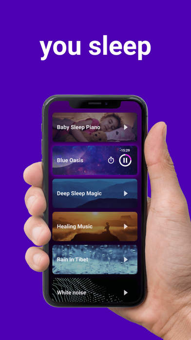 Owlet: Sleep Sounds & Noise iPhone screenshot