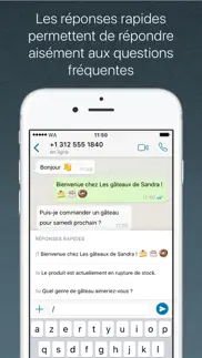 whatsapp business iPhone Captures Décran 3