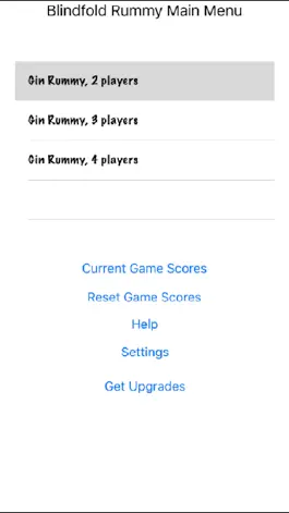 Game screenshot Blindfold Rummy apk