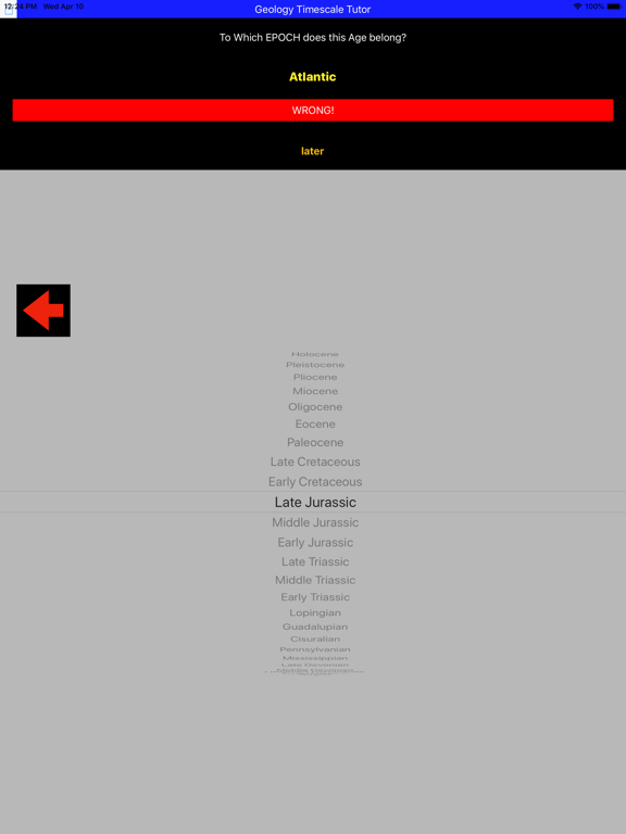 Screenshot #5 pour Geology Timescale Tutor