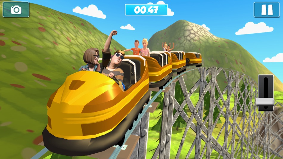 #3. Roller Coaster Train Sim 2019 (iOS) Bởi: Meta Dort