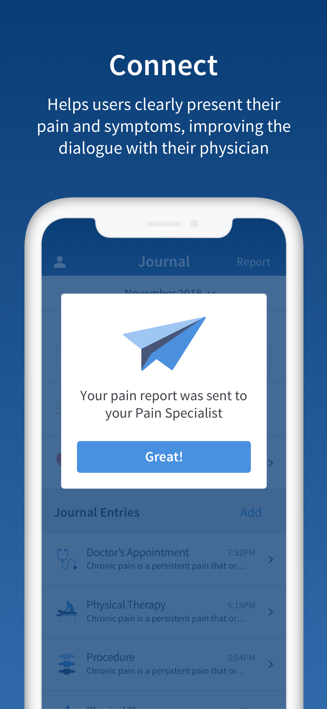 PainScale - Pain Tracker Diary screenshot 3