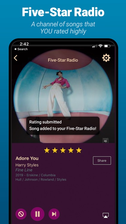 AccuRadio: Curated Music Radio screenshot-4