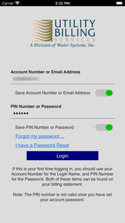 Utility Billing Services App
