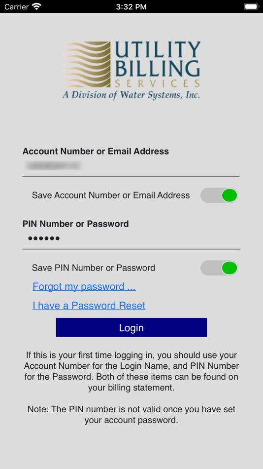 #1. Utility Billing Services App (iOS) 由: Randy Ross