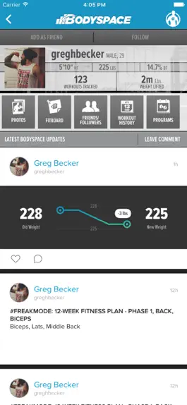 Game screenshot BodySpace - Social Fitness App mod apk