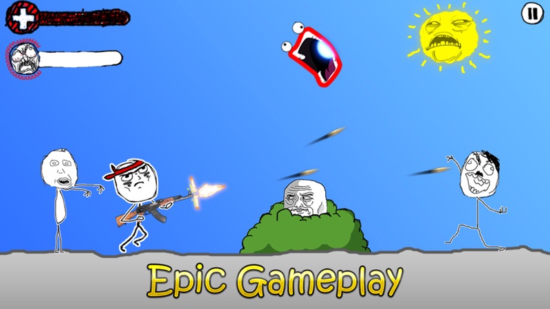 Rage Wars - Meme Shooter screenshot 2