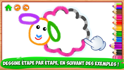 Screenshot #3 pour Dessin lettres! Jeux de enfant