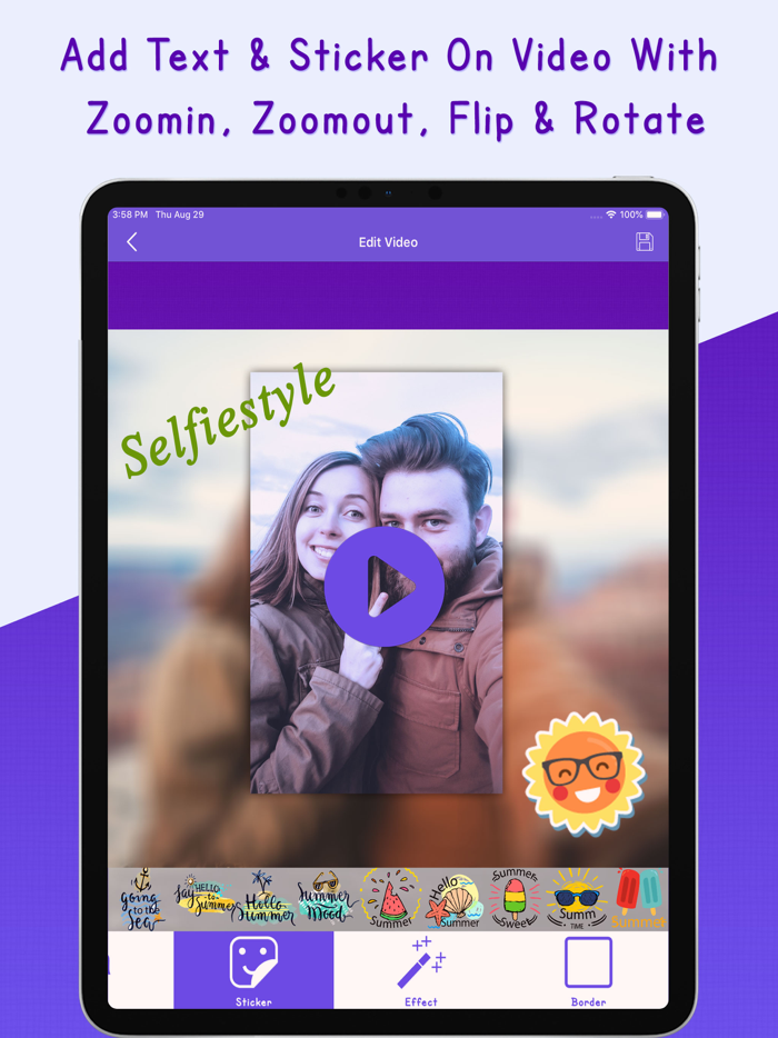 Square Blur Photo Video Editor