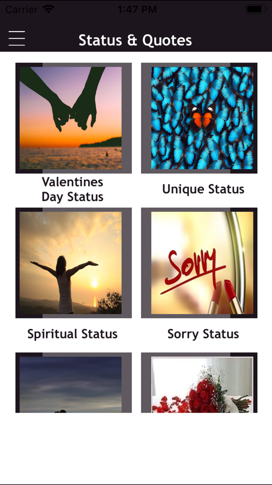 #5. Awesome Status and Quotes 2020 (iOS) Podle: Mohsin Mansuri