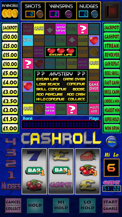 CashRoll Pub Fruit Machine Screenshot