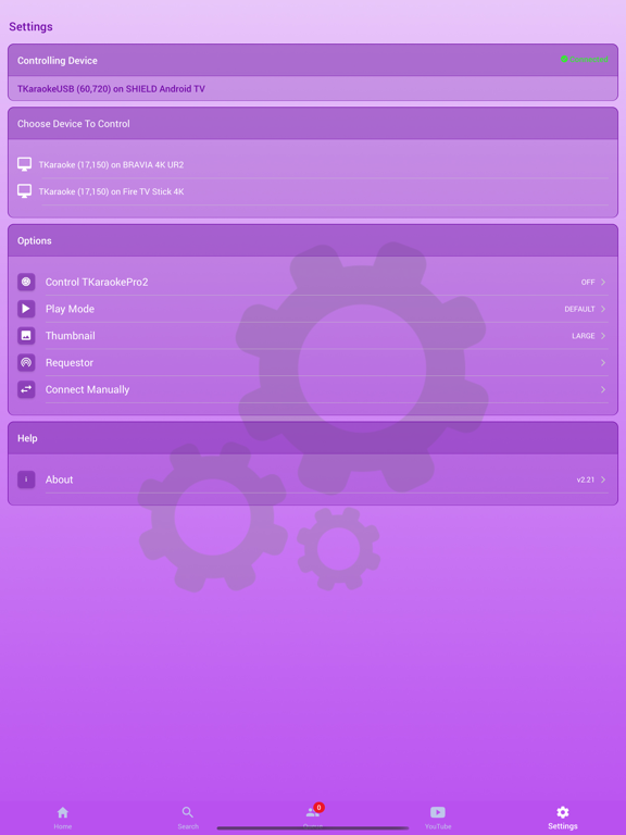 TKaraoke Songbook 2 iPad screenshot 1 - Entertainment app