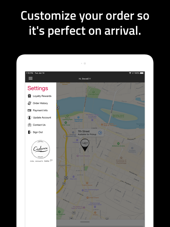 Screenshot #4 pour Cadence Coffee Co.