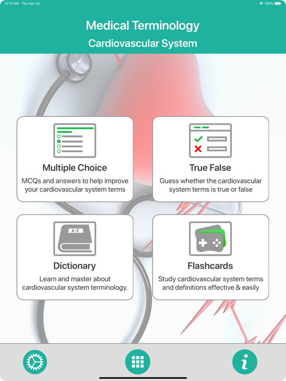 Screenshot #4 pour Cardiovascular Medical Terms