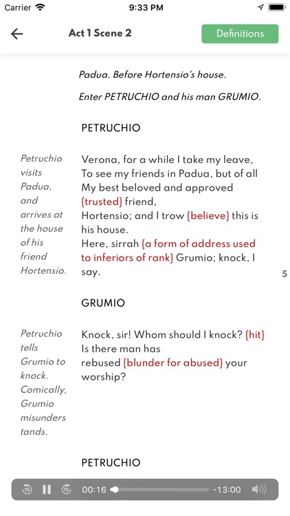 The Taming of the Shrew Audio