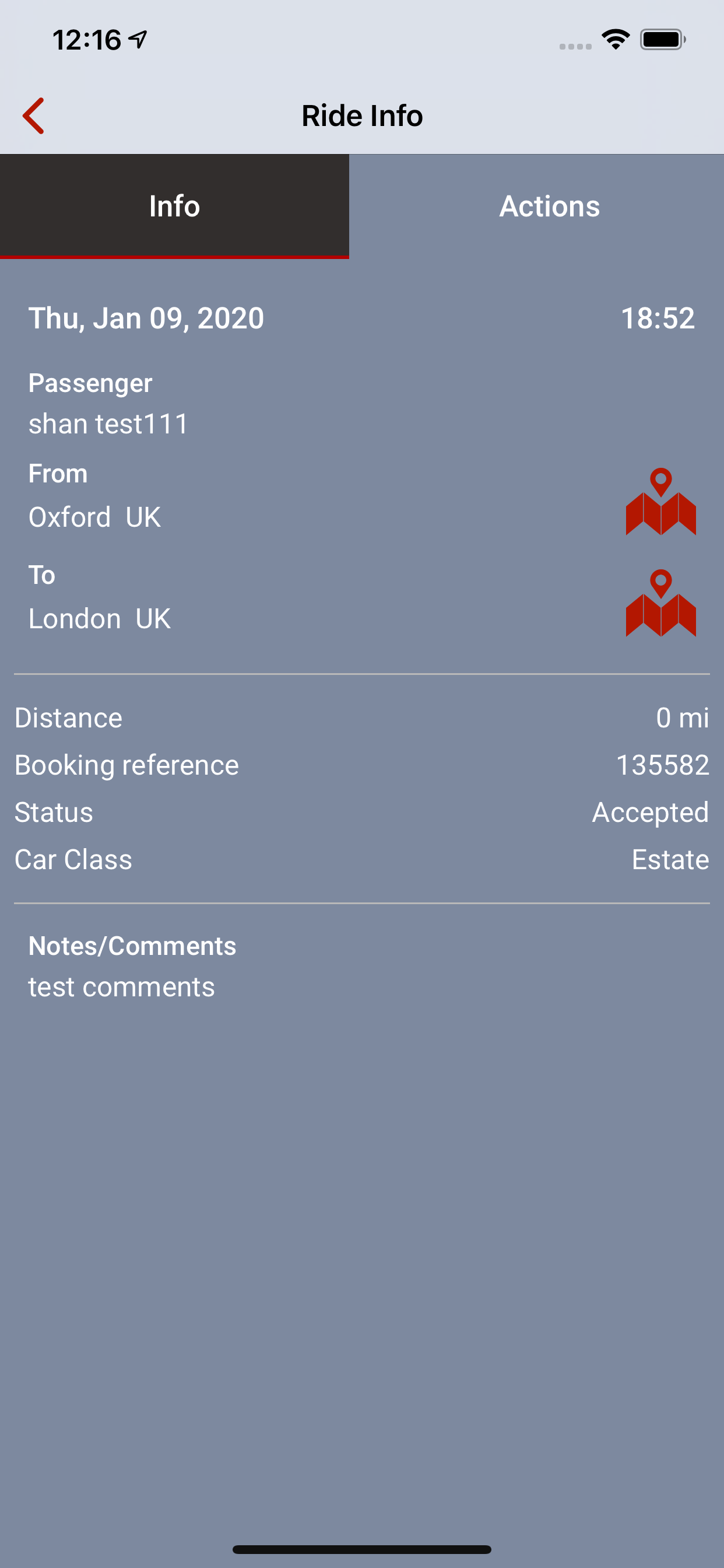 MVDispatch driver chauffeur screenshot 9