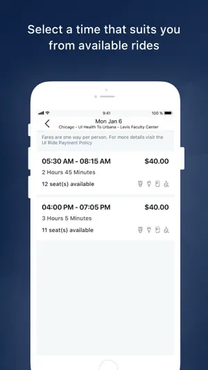 UI Ride screenshot 2