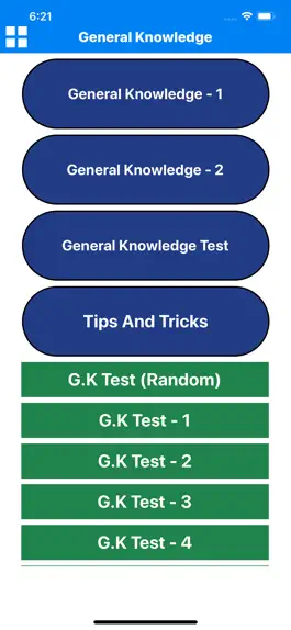 Game screenshot General Knowledge Handbook apk