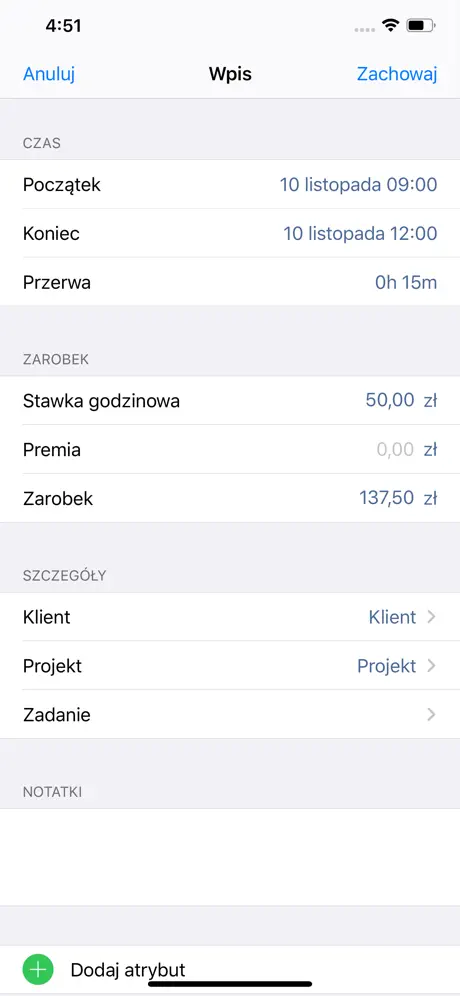 atWork Ewidencja Czasu Pracy