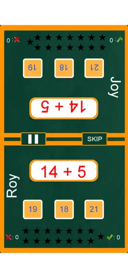 Game screenshot Maths Duel - Two Player Maths apk