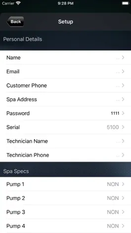 Game screenshot Spa control apk