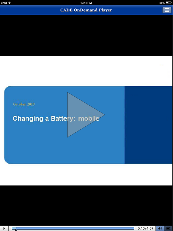 Screenshot #4 pour CADE Mobile OnDemand