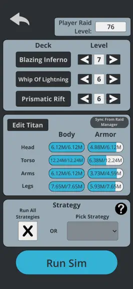 Game screenshot TT2 Raid Optimizer apk