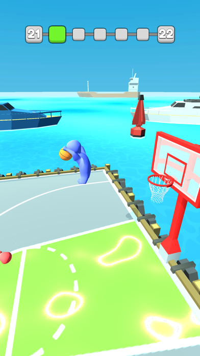 Screenshot #2 pour Basket Dunk 3D