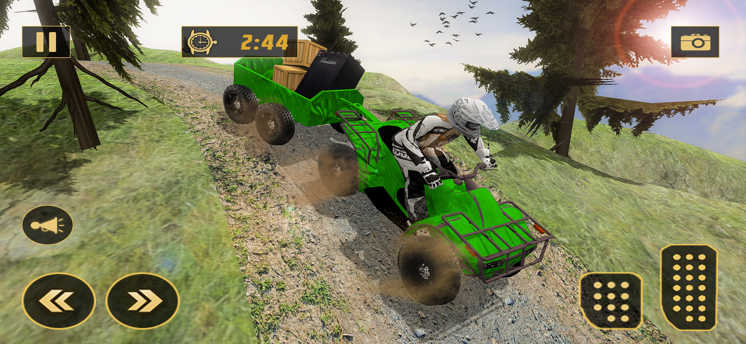 Hill Quad ATV Cargo Transport